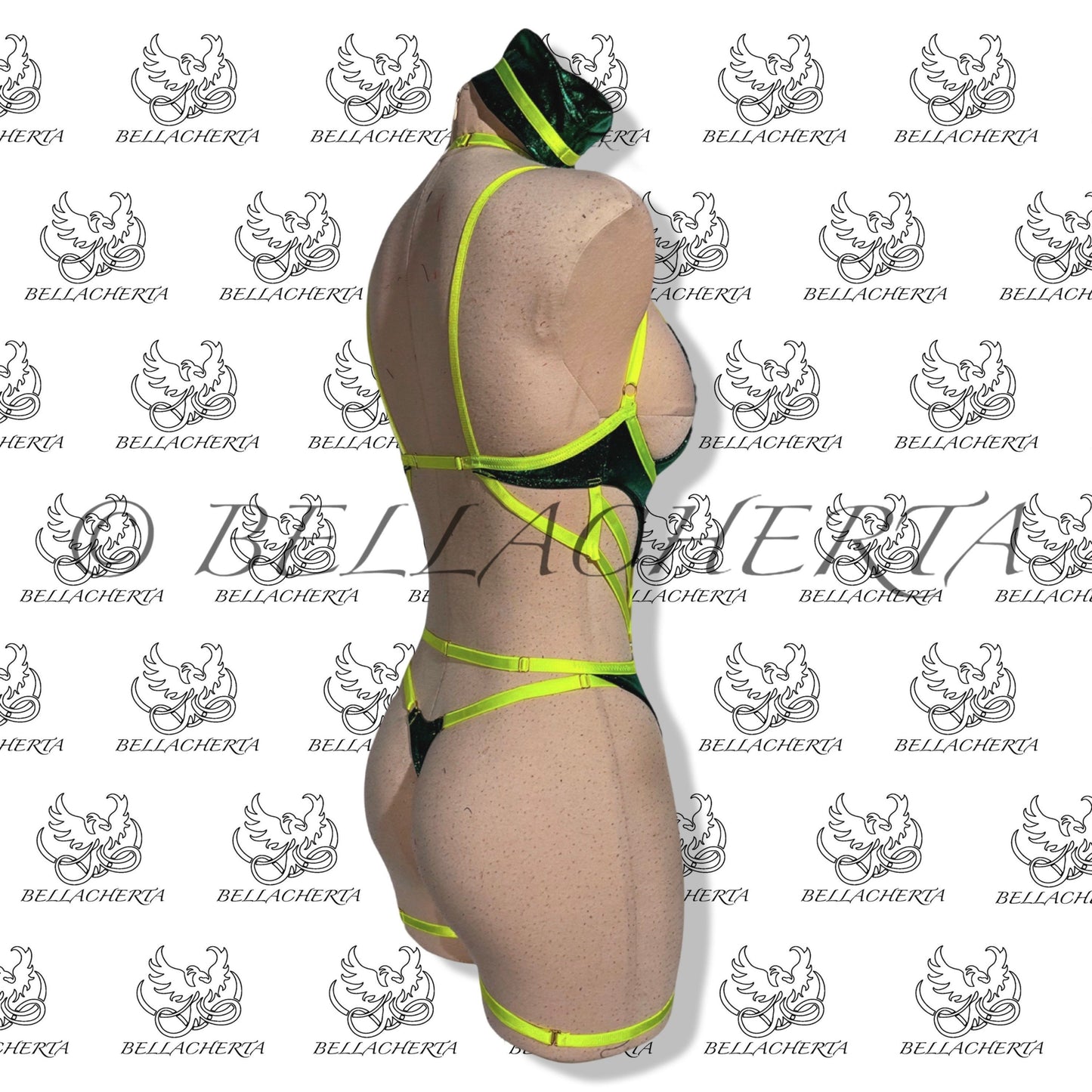 Adjustable Straps Lollipop Army Sexy Role Playing Halloween Lingerie Set