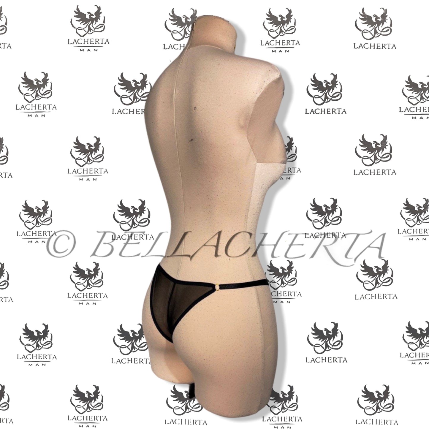 Adjustable Straps With Clasps Sheer Panty