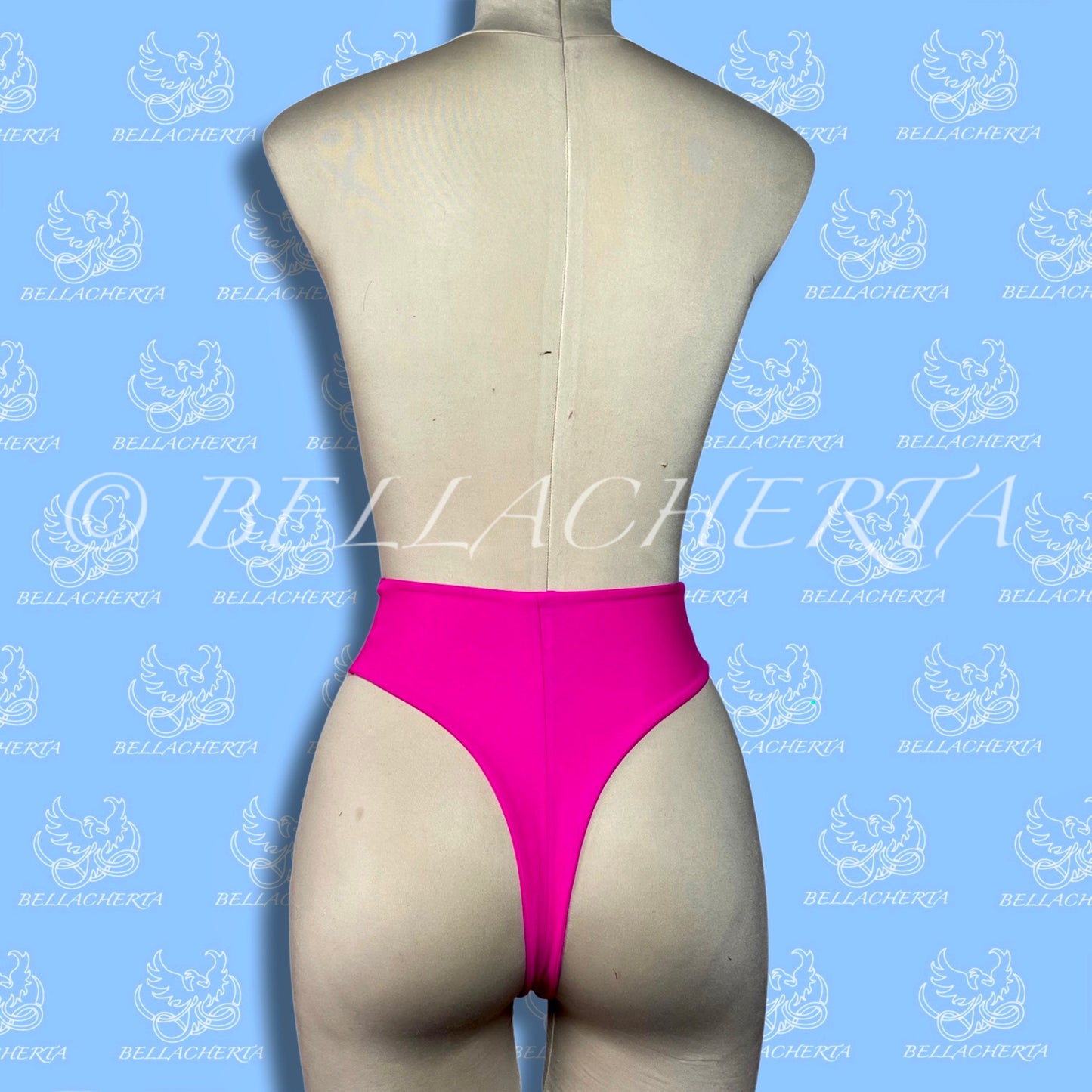 High Waist Thong Back Panties (All Major Colors)