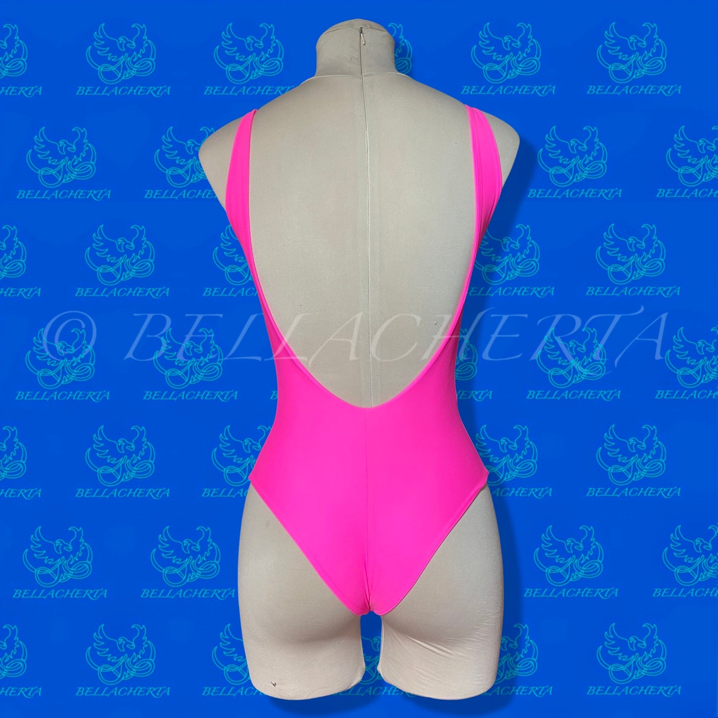 Neon-bright One-piece Swimsuit