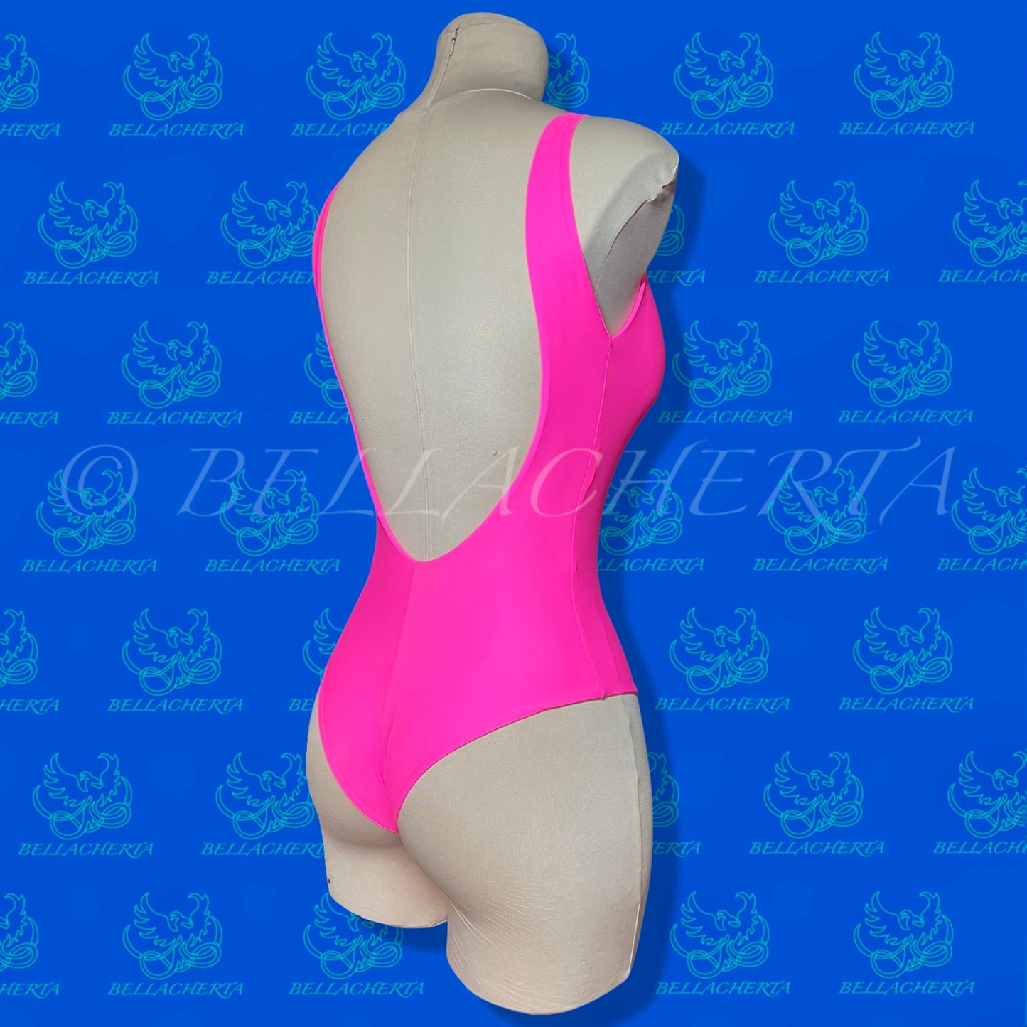 Neon-bright One-piece Swimsuit