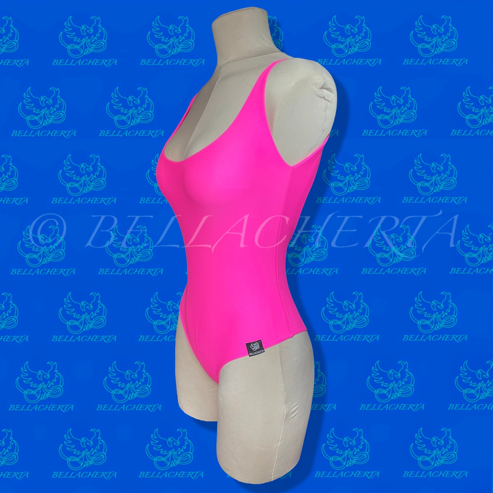 Neon-bright One-piece Swimsuit