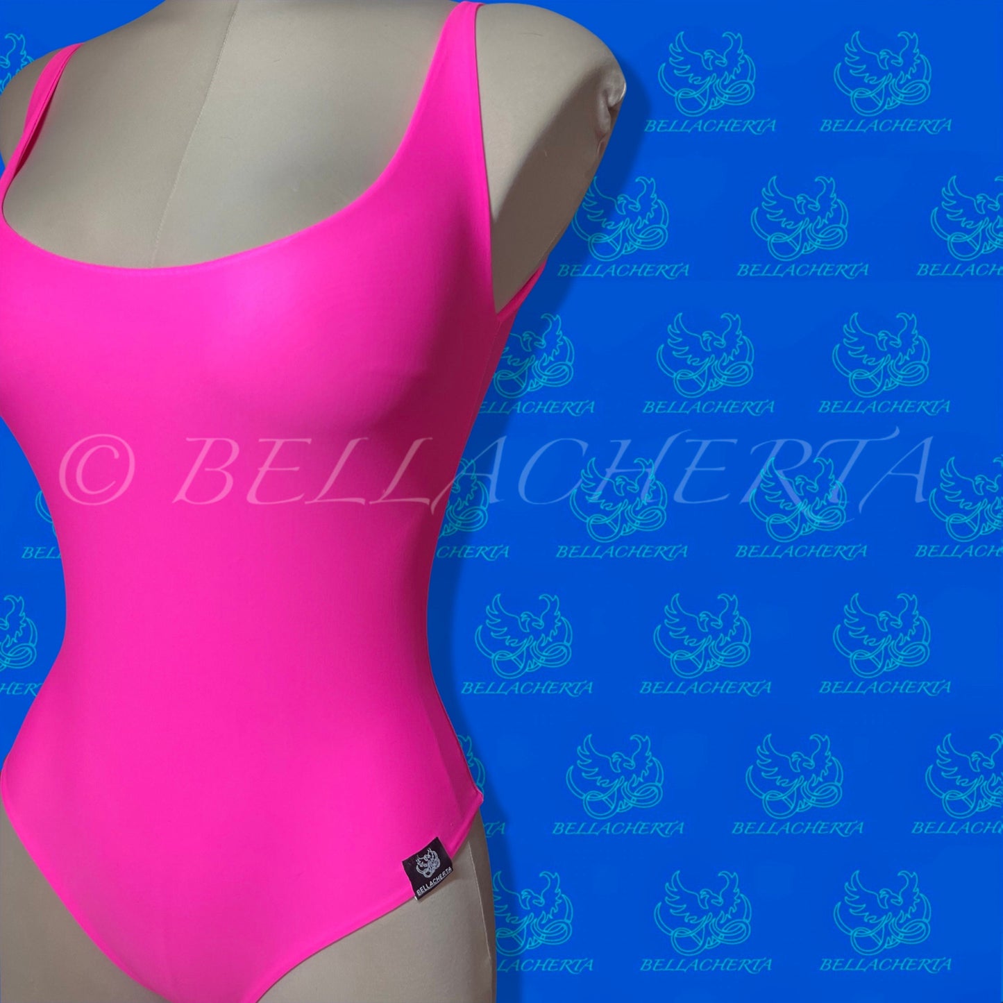 Neon-bright One-piece Swimsuit