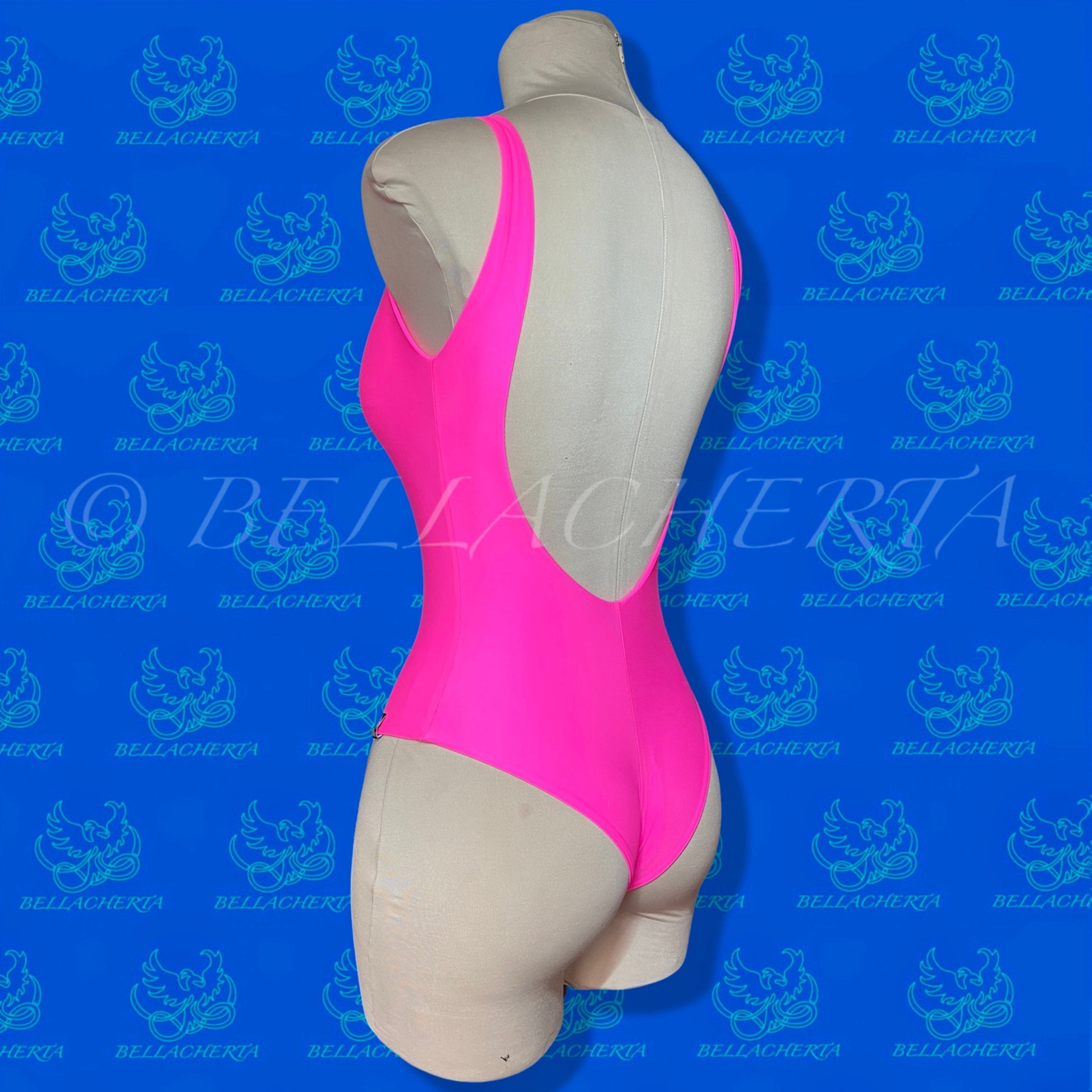 Neon-bright One-piece Swimsuit