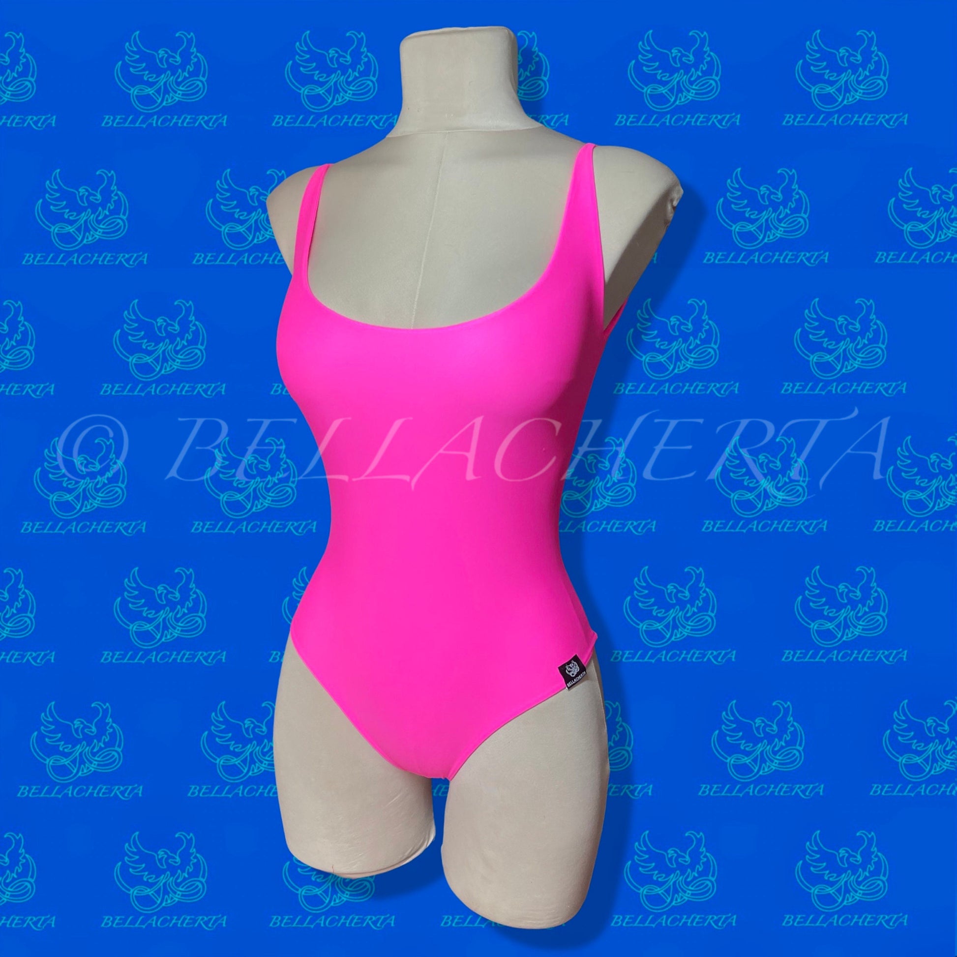 Neon-bright One-piece Swimsuit