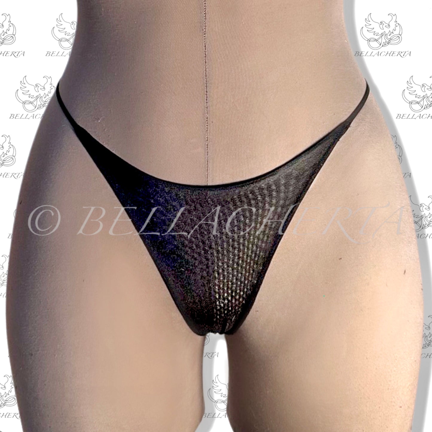 Side Strings Mesh Thongs / v-strings panty. Made in the USA