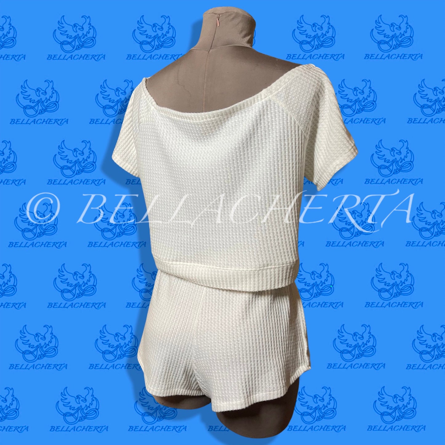 Pajamas Shorts and Sleeveless Square Neck Top, comfortable sleepwear