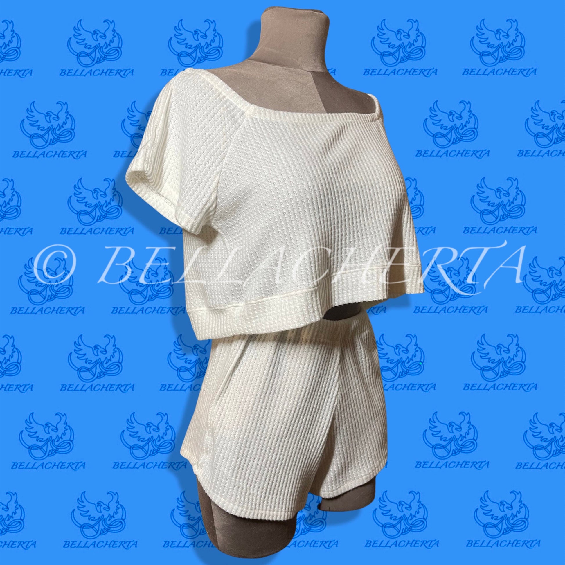 Pajamas Shorts and Sleeveless Square Neck Top, comfortable sleepwear