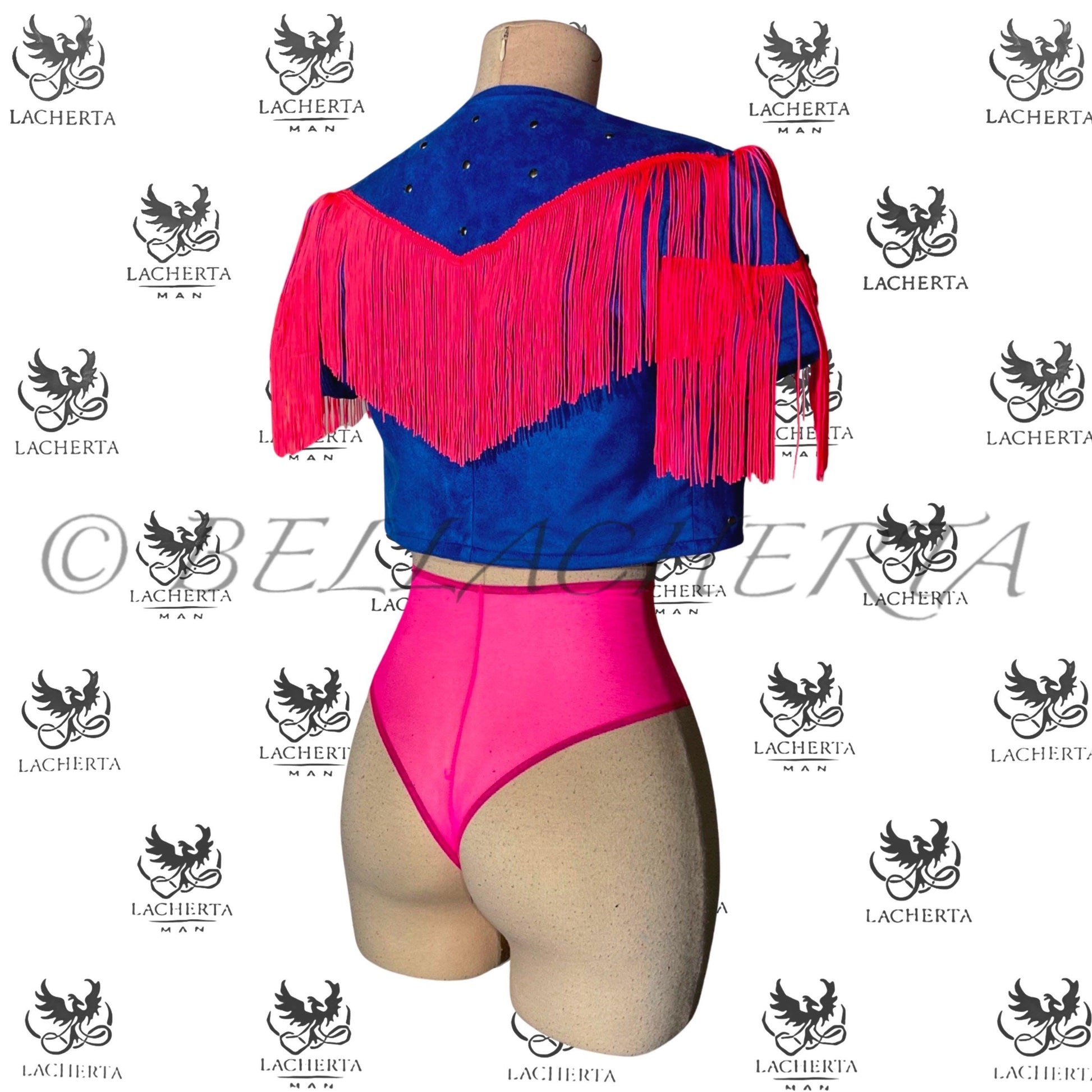 Cosplay Fringe Cowgirl 3-Piece Suit