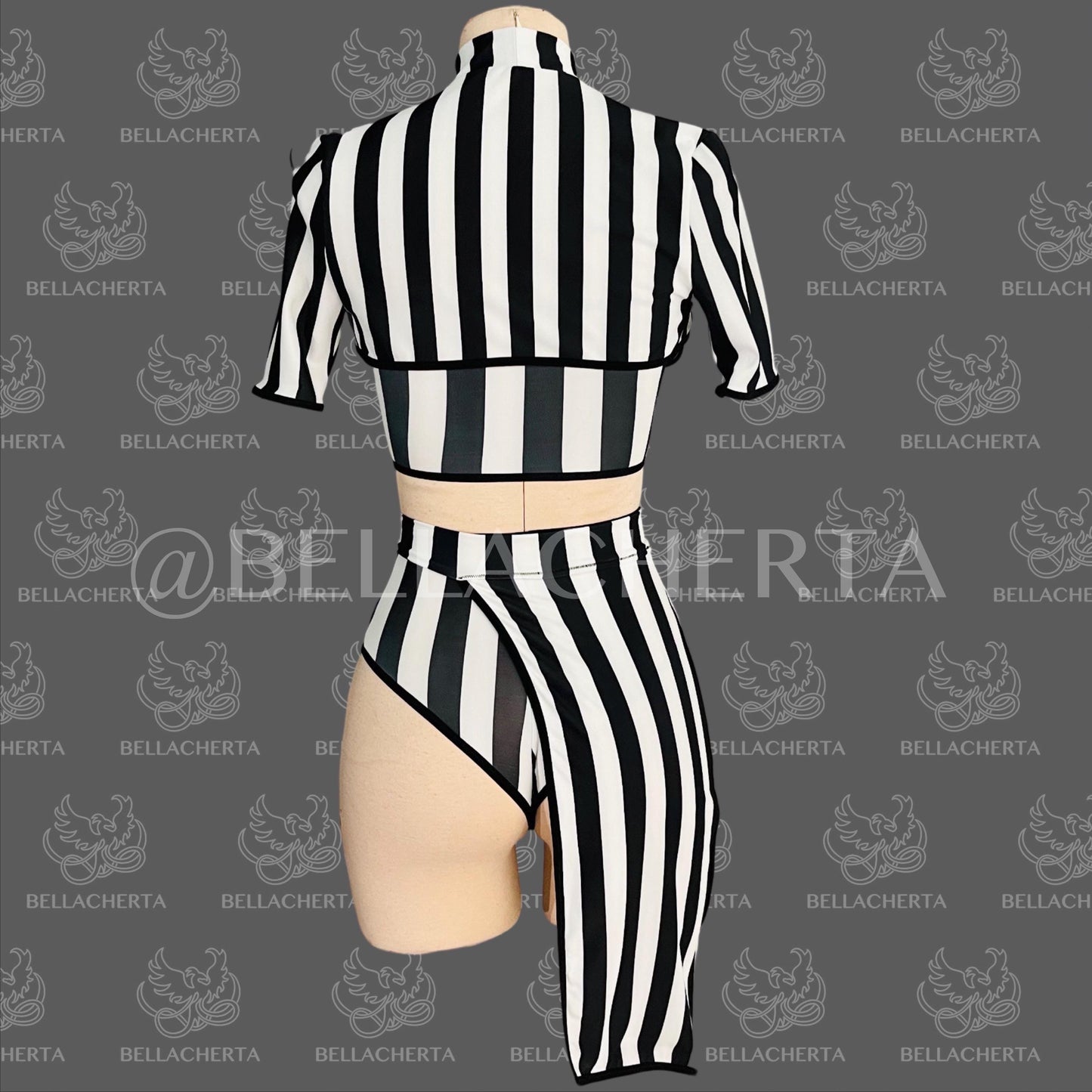 Sexy Beetlejuice Halloween Costume