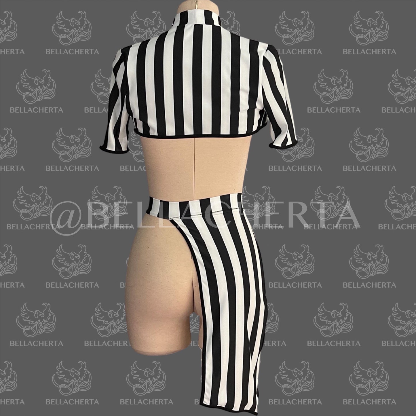 Sexy Beetlejuice Halloween Costume