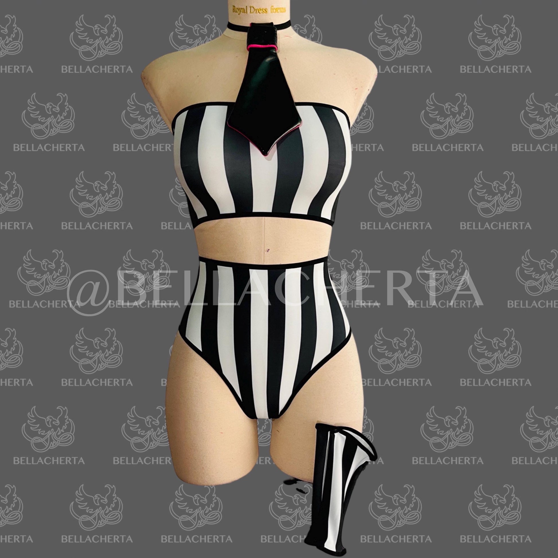 Sexy Beetlejuice Halloween Costume