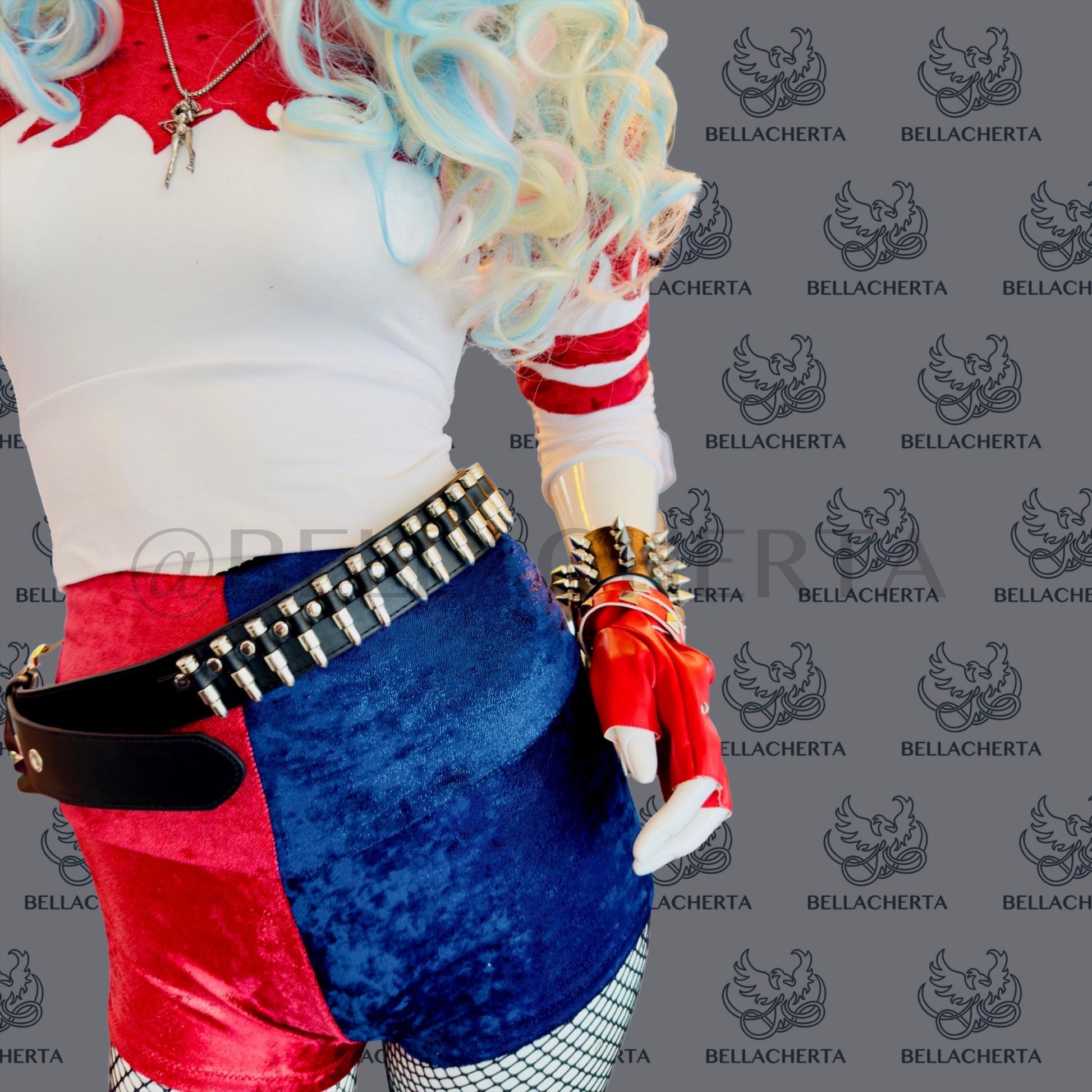 Harley Quinn Halloween Full Costume Set