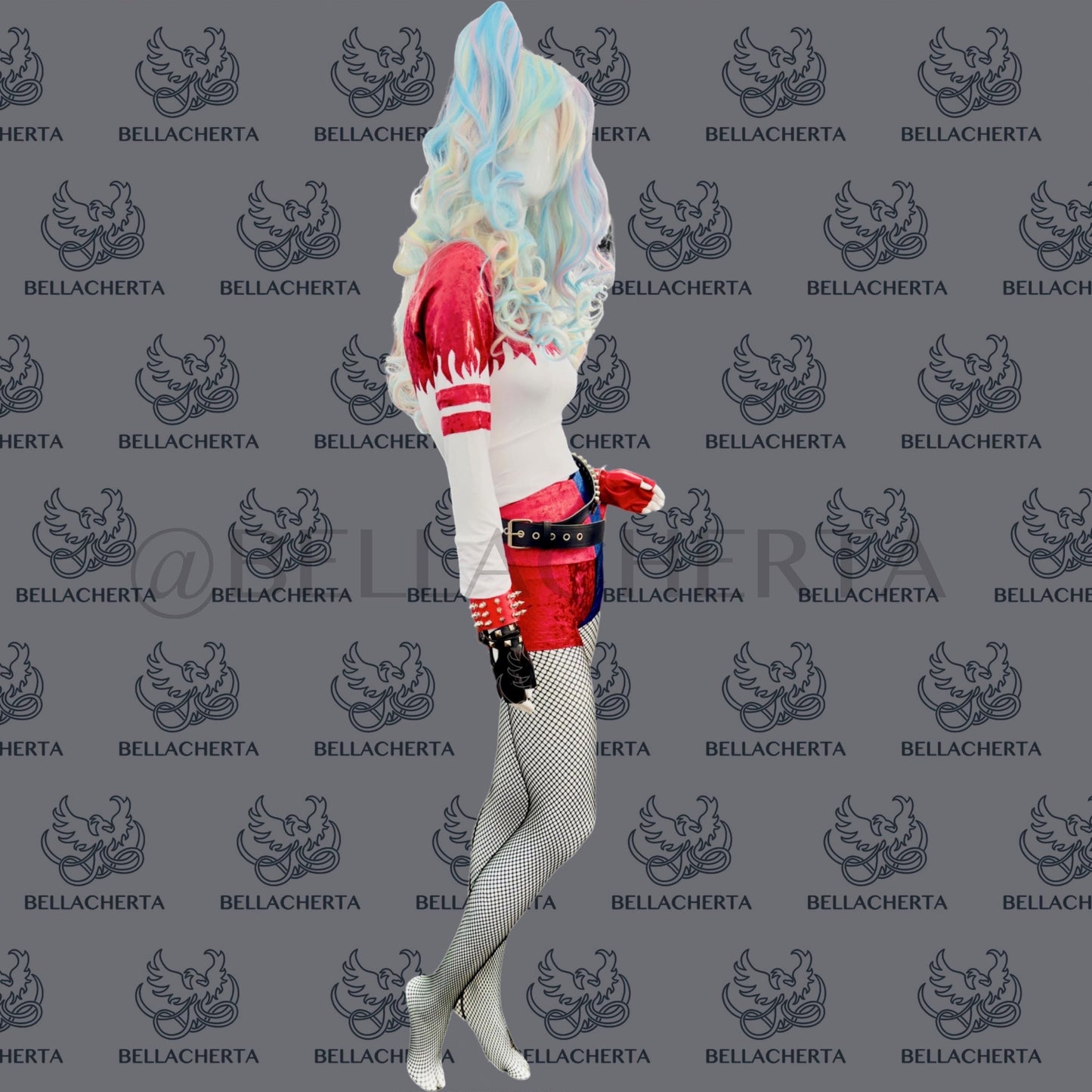 Harley Quinn Halloween Full Costume Set