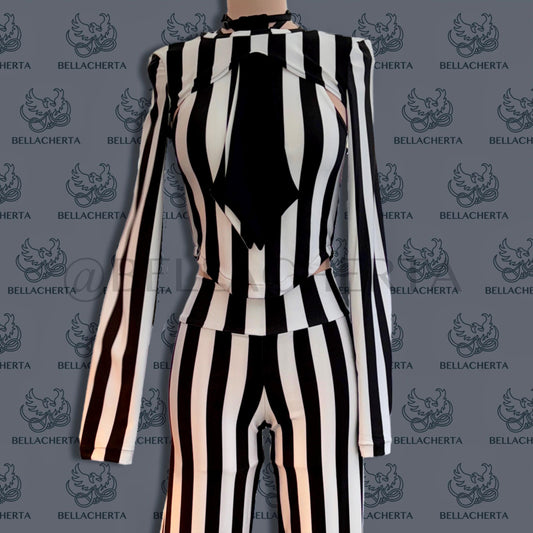 Beetlejuice Bellbottoms Cosplay Halloween Costume