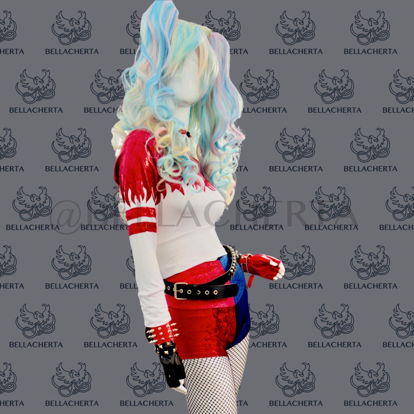 Harley Quinn Halloween Full Costume Set