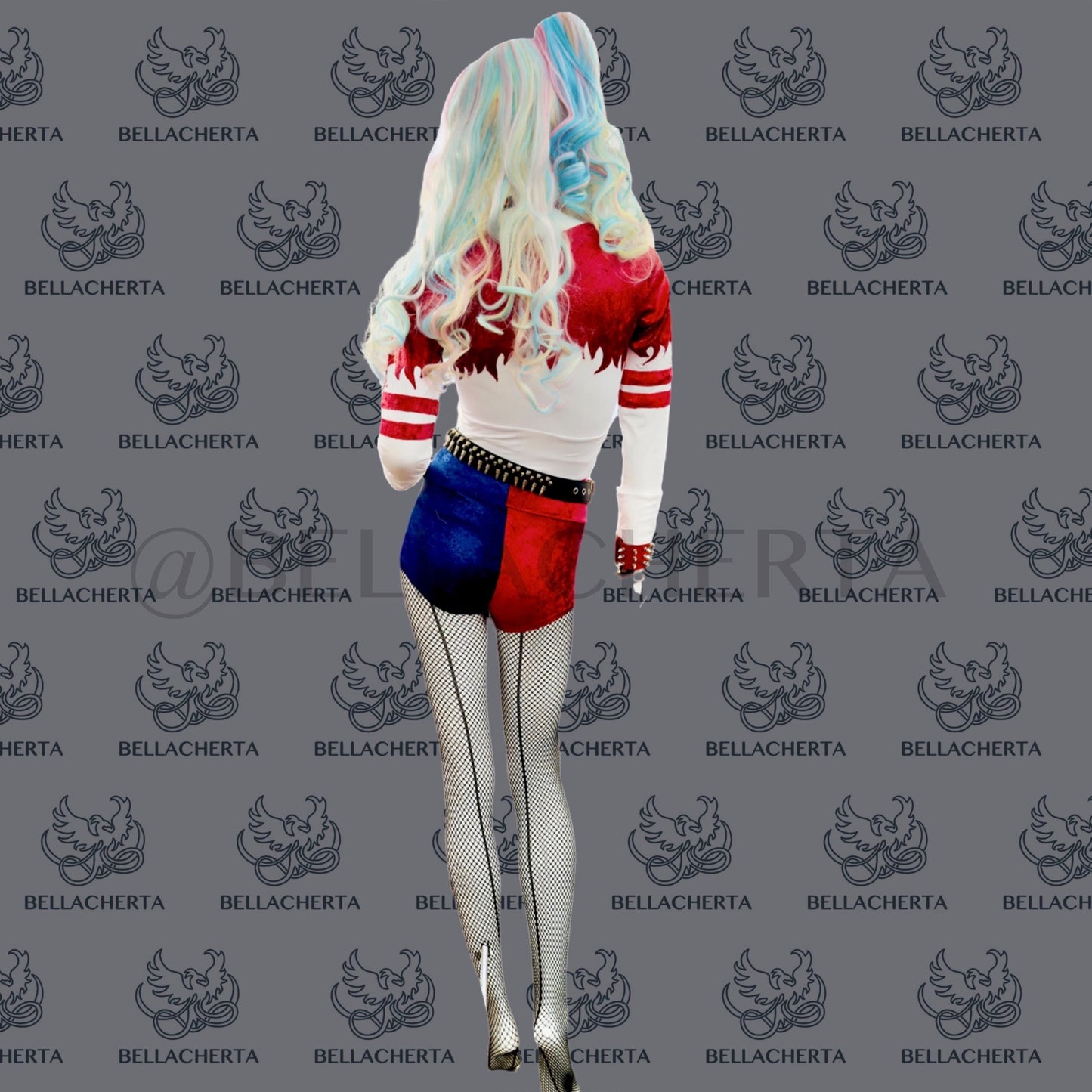 Harley Quinn Halloween Full Costume Set